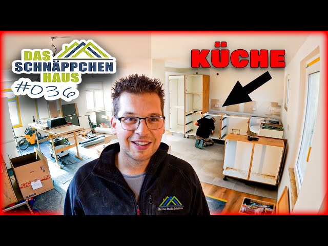 ENDLICH die KÜCHE einbauen - ein großer Schritt! | SCHNÄPPCHENHAUS #036 | Home Build Solution