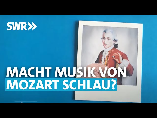 Musik und Intelligenz: Deshalb ist der Mozart-Effekt ein Mythos! | SWR Wissen