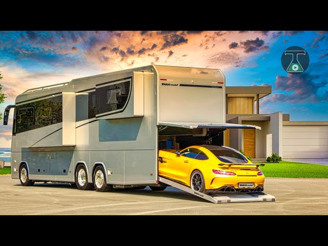 These Luxurious Motor Homes on Wheels ( $1800000 )