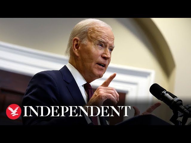 Live: Biden speaks after student loan debt relief plan struck down by Supreme Court