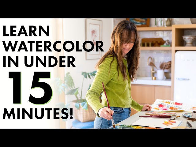 A Crash Course on How to Watercolor