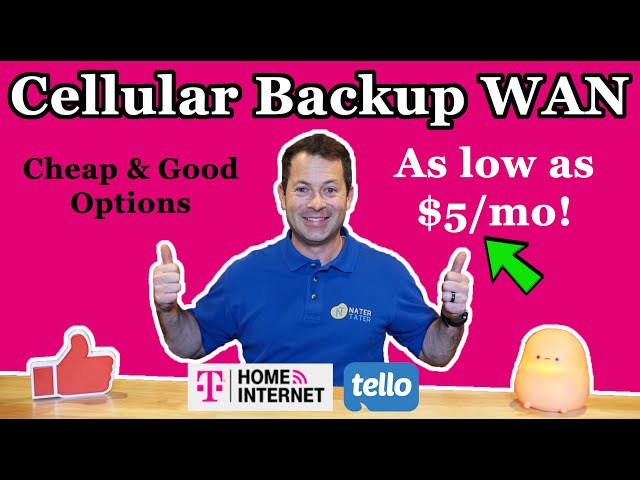 ✅ The Best Cellular Backup WAN SIM Card Plan - T-Mobile 5G 30GB And Tello - BYOD - Cheap
