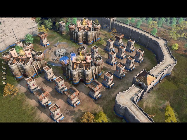 Age of Empires 4 - 8 Player Free For All | Skirmish Gameplay
