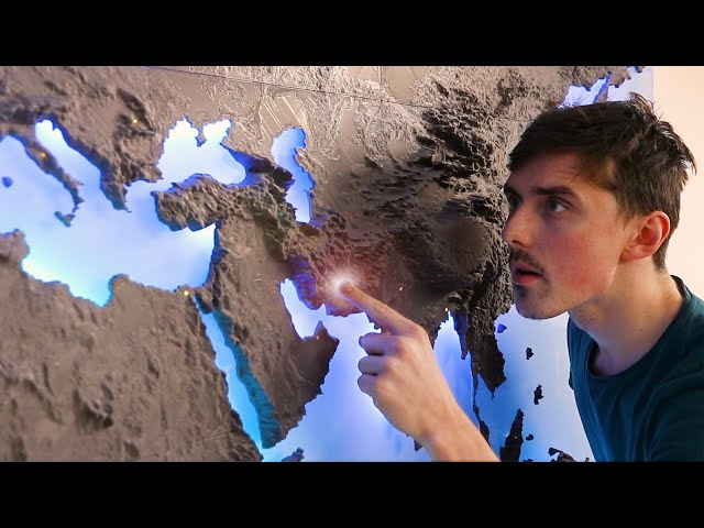 The Topography of the World Visualized - Part 1