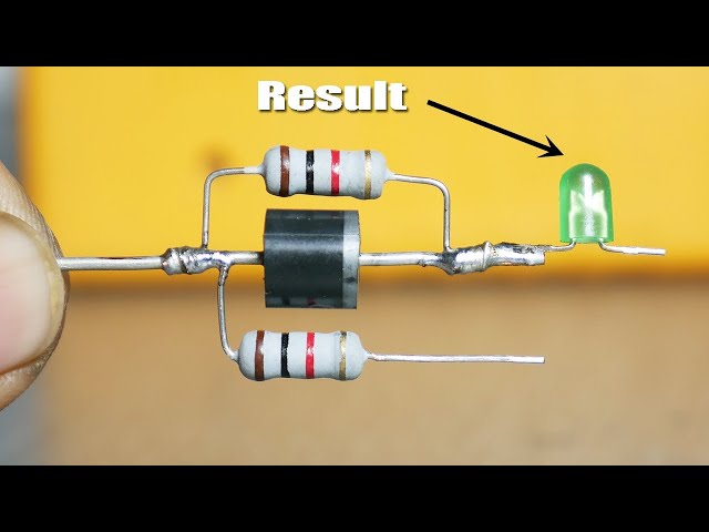 3 Amazing Ideas With Transistors, LED lights