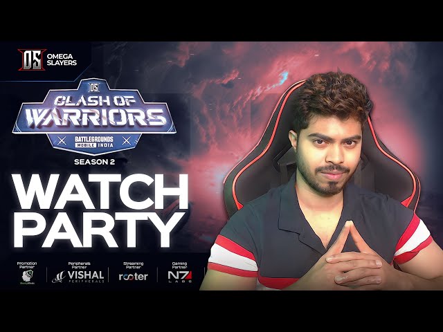 Omega Slayer Presents CLASH OF WARRIORS S2 | Semi Finals Day 1 | Watch Party with Mr Spike