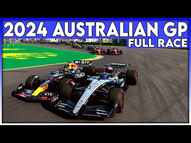 2024 Australian Grand Prix FULL RACE || WHO WILL WIN?