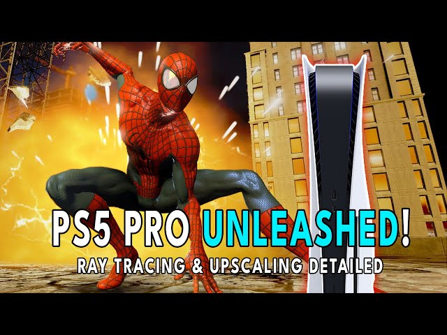 PS5 PRO Unleashed! 4x Ray Tracing, PSSR Upscaling & RAM BOOST