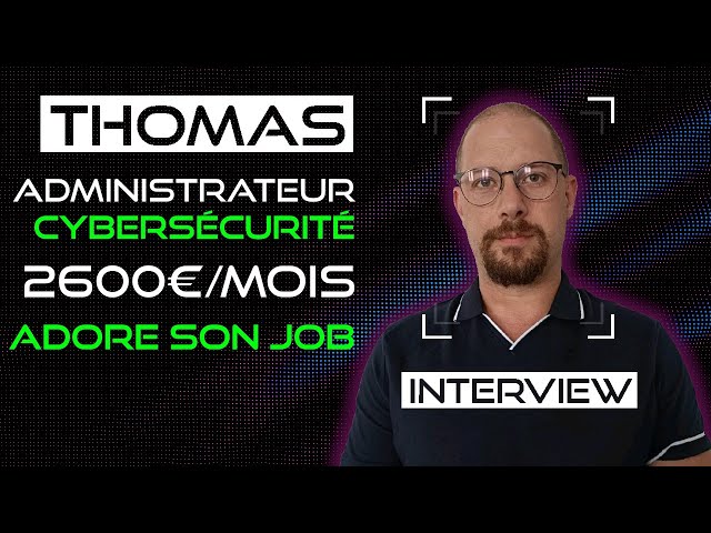 Reconversion cybersécurité SANS Diplôme : Interview de Thomas