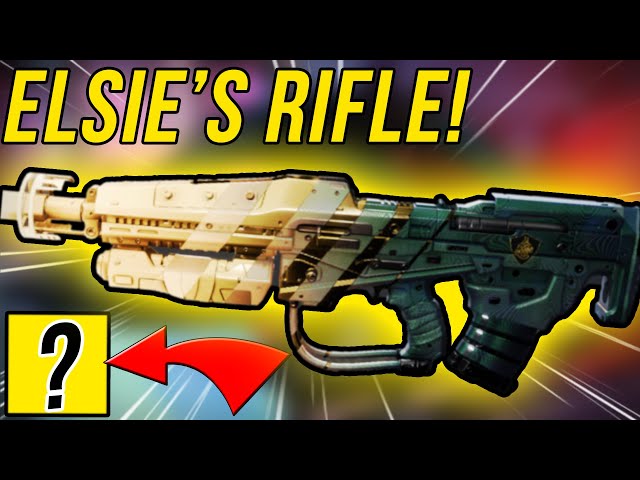 ELSIE'S RIFLE IS ABSOLUTELY INCREDIBLE! (Best Into The Light Weapon?)