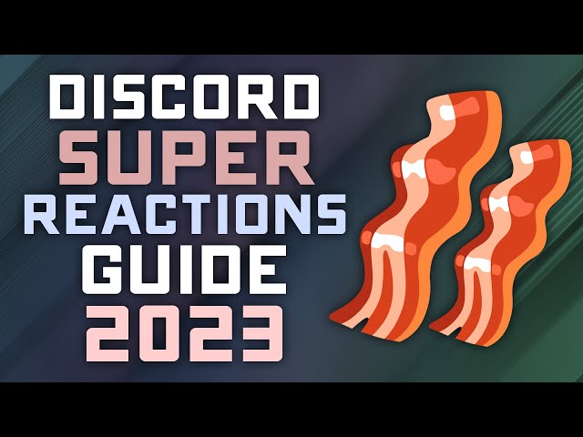 How to Use Discord Super Reactions / What are they - Discord Nitro Perks