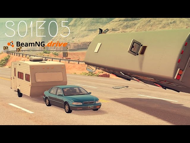 Beamng Drive Movie: Police Convoy Assault (+Sound Effects) |PART 5| - S01E05