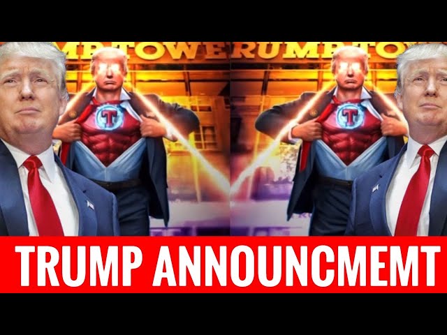 Donald Trump Announcement Today 12-15-2022