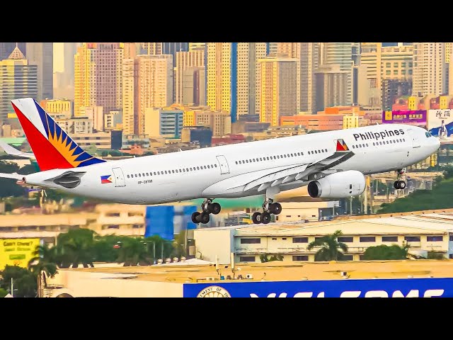 30 MINUTES MORE of GREAT Plane Spotting at Manila Airport Philippines [MNL/RPLL]