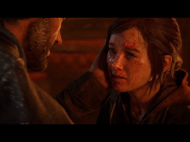 The Last of Us Part 1 Remake - Ellie Kills David - The Most Emotional Scene