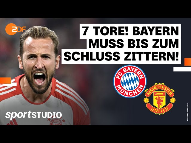 FC Bayern München – Manchester United Highlights | UEFA Champions League 2023/24 | sportstudio