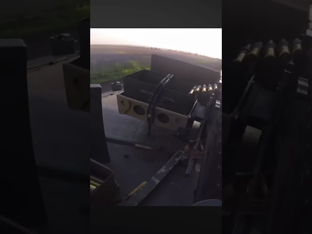 Ukraine GoPro - Suppressing Close Russian Fire