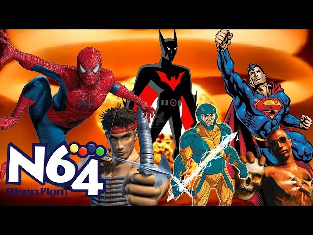 Comic Book Nintendo 64 Games (feat Batman, Spiderman, Superman, Turok)