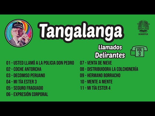 Tangalanga - Llamados Delirantes Vol. 3