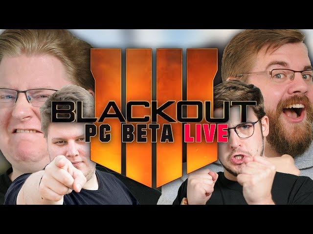 LIVE: Call of Duty: BLACKOUT PC Beta