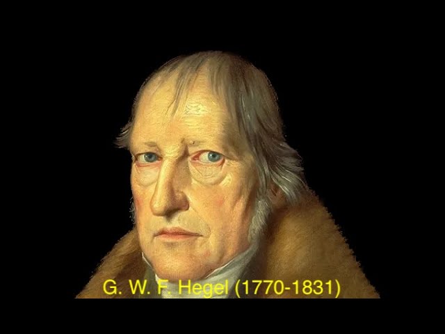 The Life of Hegel