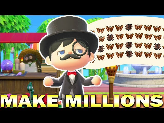 NEW April Easy Money Making Guide & Island Market Place! Animal Crossing New Horizons Bells Guide