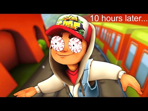 I played Subway Surfers for 10 hours straight