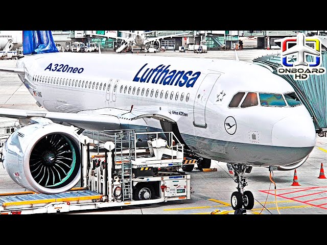 TRIP REPORT | LUFTHANSA A320neo: The New Way of Flying! ツ | Frankfurt to Barcelona
