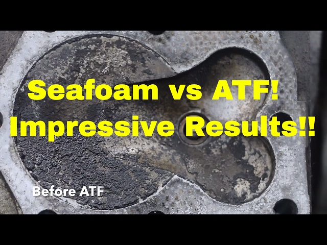 Seafoam--can't believe what it did to my engine episode 6--Seafoam vs ATF!!