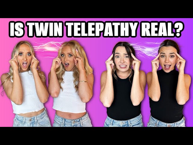 IS TWIN TELEPATHY REAL??ft. MERRELL TWINS