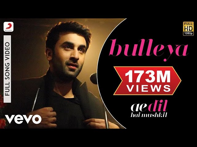 Bulleya Full Video - ADHM|Ranbir, Aishwarya|Amit Mishra,Shilpa Rao|Pritam|Karan Johar