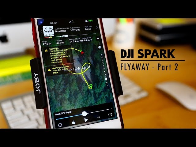 DJI Spark Flyaway Part 2 (Bye Bye Sparky)