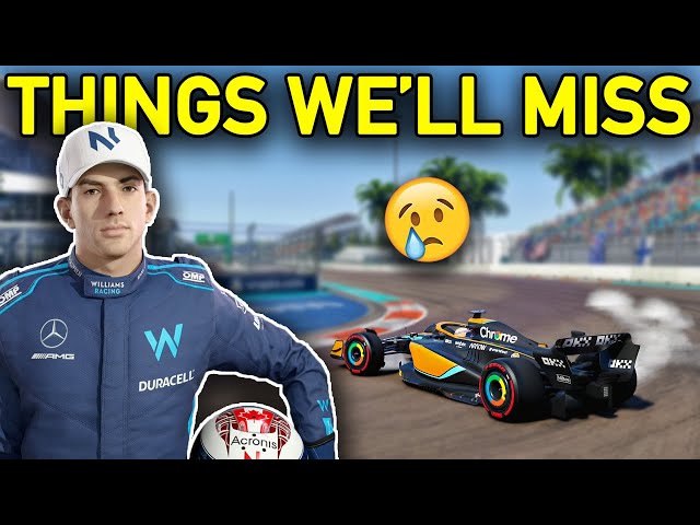 Things We Will Miss About F1 22...
