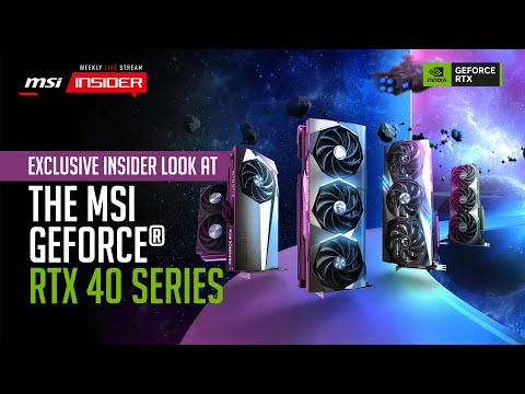 Exclusive Insider look at the MSI RTX 40 series graphics cards!