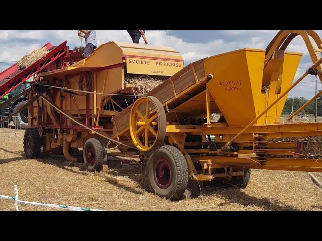 old thresher comice agricole Poilly-Lez-Gien 2022