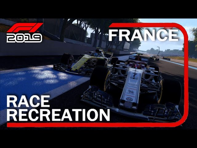 F1 2018 GAME: RECREATING THE 2019 FRENCH GP