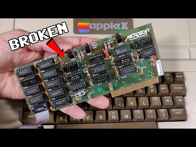 Fixes for the Apple ][ plus Language Card and Keyboard