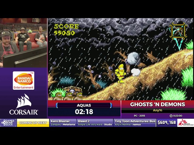Ghost 'n Demons by Aquas in 21:10 - SGDQ2017 - Part 82