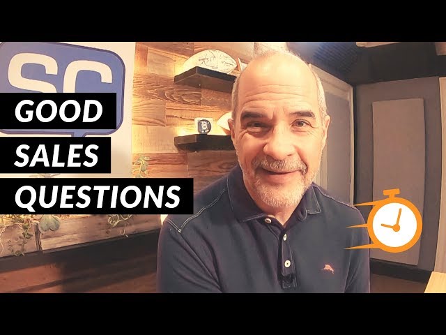 How to Ask Good Sales Questions | 5 Minute Sales Training | Jeff Shore