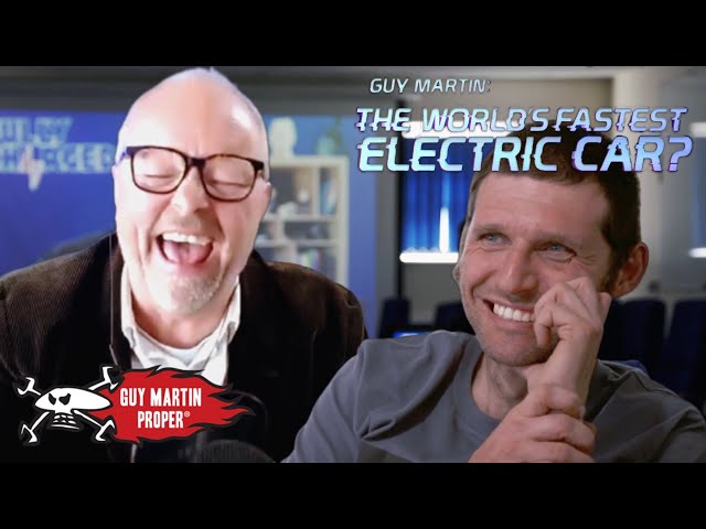 Guy meets Fully Charged's Robert Llewellyn | Guy Martin Proper EXCLUSIVE