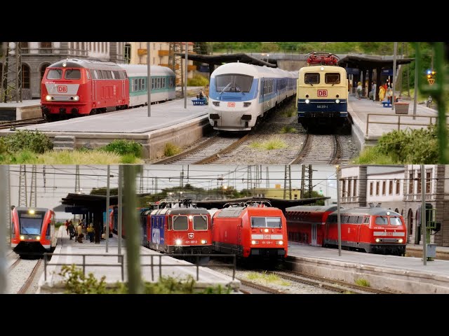 Modelleisenbahn H0 - Zugfahrten September 2022