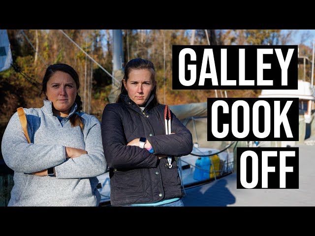 Cooking a Holiday Feast in our Tiny Homes (Trawler vs Sailboat Galleys) w/ @AbroadReachTravel