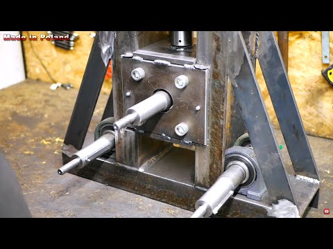 Electric roller bender build