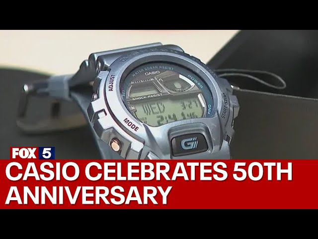 Casio celebrates 50th anniversary