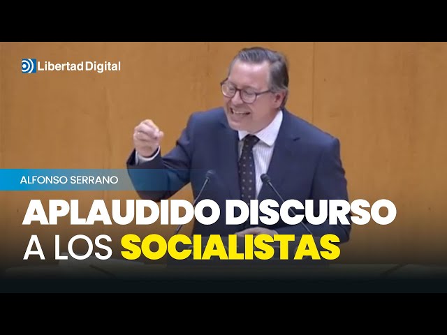 Aplaudido discurso de Alfonso Serrano a los socialistas en el Senado: "Lecciones ni una"