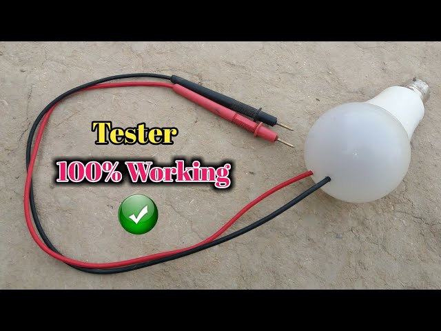 Wow Amazing Idea | Led Bulb Convert Into A Tester | Electric Tester
