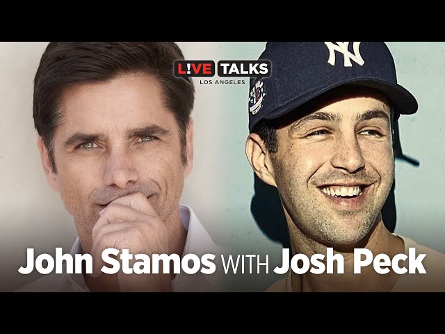 John Stamos in conversation with Josh Peck at Live Talks Los Angeles
