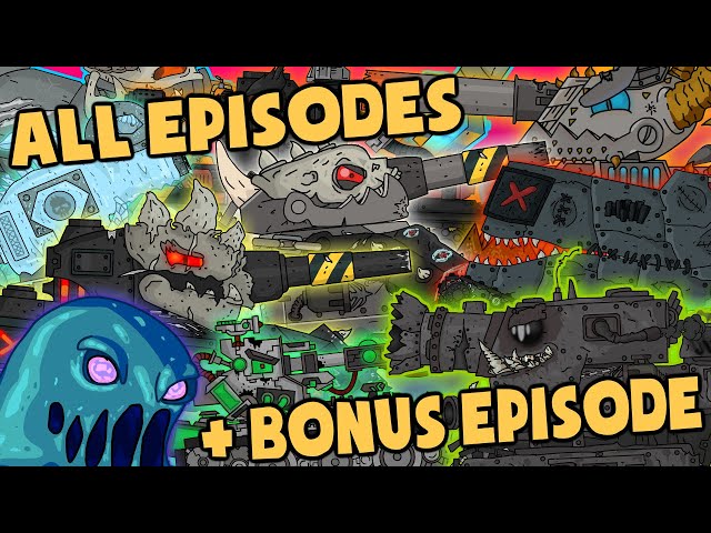 All Episodes about Ratte in the Maze of Death + Bonus Final Episode -Cartoons about tanks