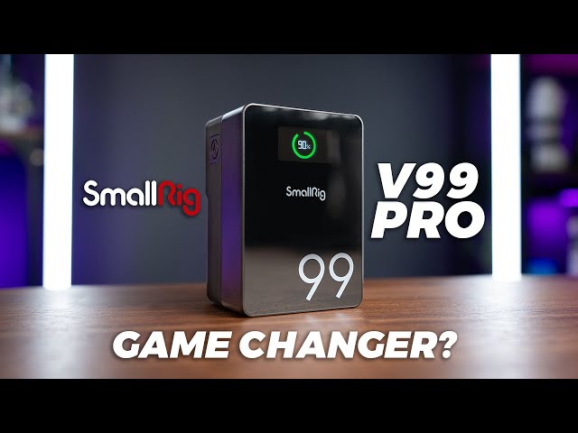 Is The SmallRig VB99 PRO V Mount Battery A Total Game Changer?