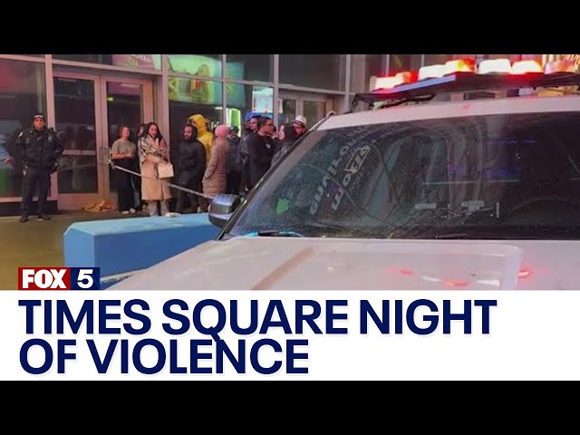 Night of violence in Times Square